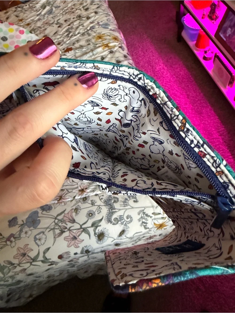 Vera Bradley quilted vera